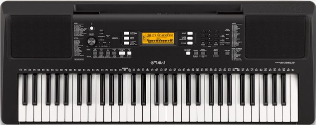 Keyboard Yamaha PSR-E363 nauka gry