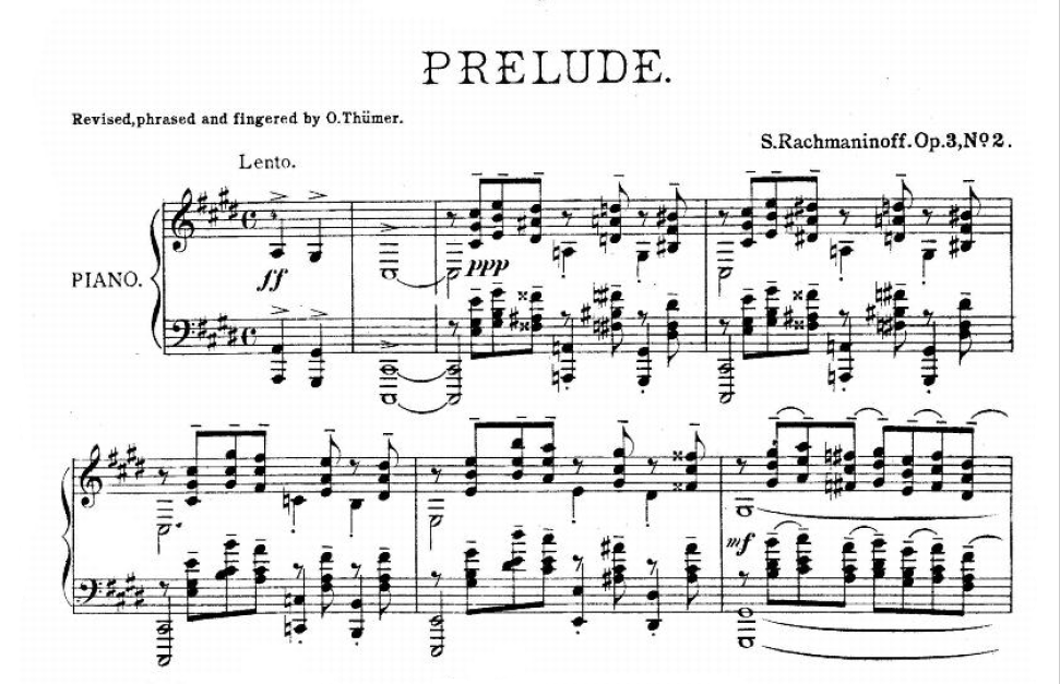 Siergiej Rachmaninoff - Morceaux de fantaisie, Op. 3 DomPełenMuzyki