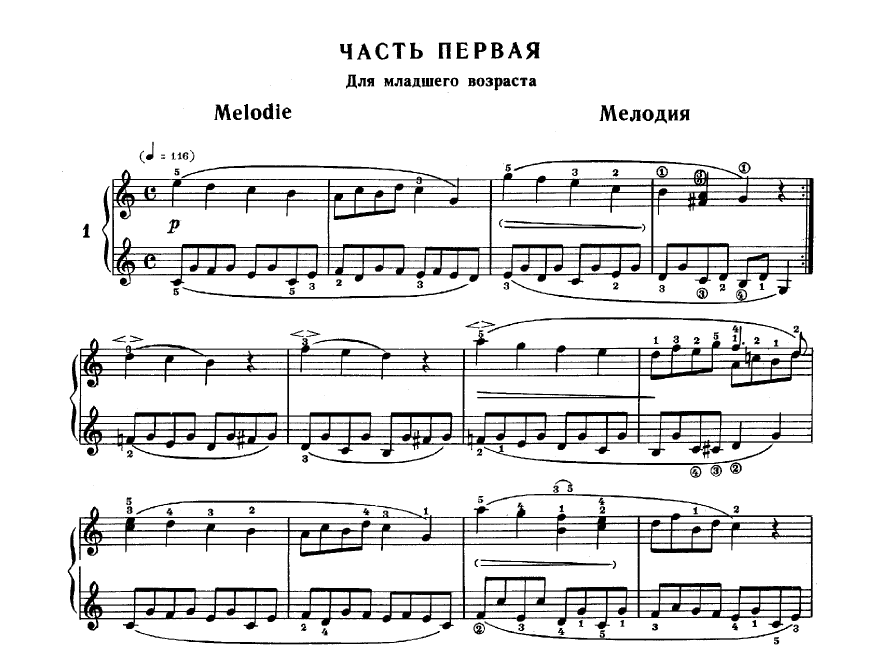 Schumann - Album für die Jugend lekcje gry na pianinie