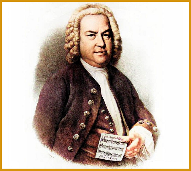 Jan Sebastian Bach nauka gry na pianinie