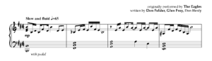 HOTEL CALIFORNIA Hotel California nauka gry na keyboardzie