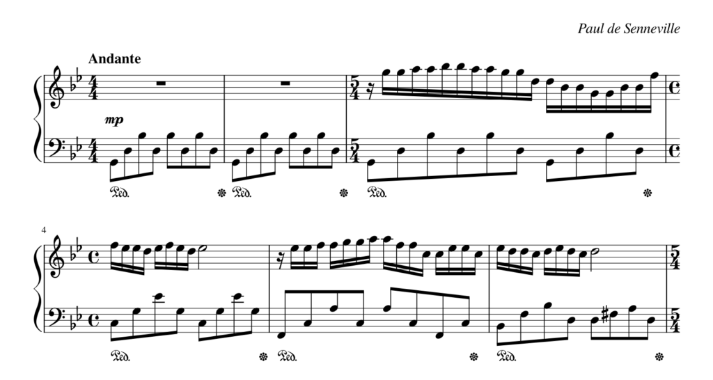 Spring Waltz piano solo