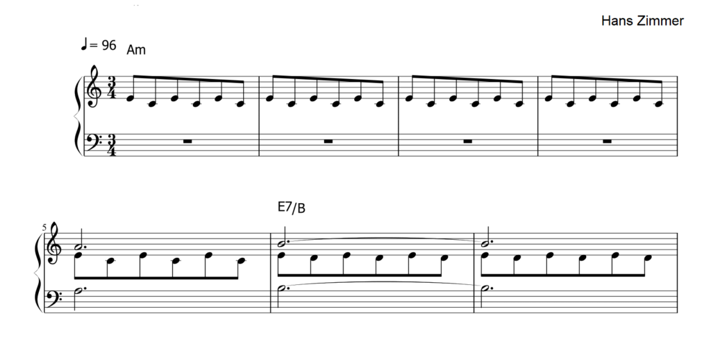 INTERSTELLAR – piano